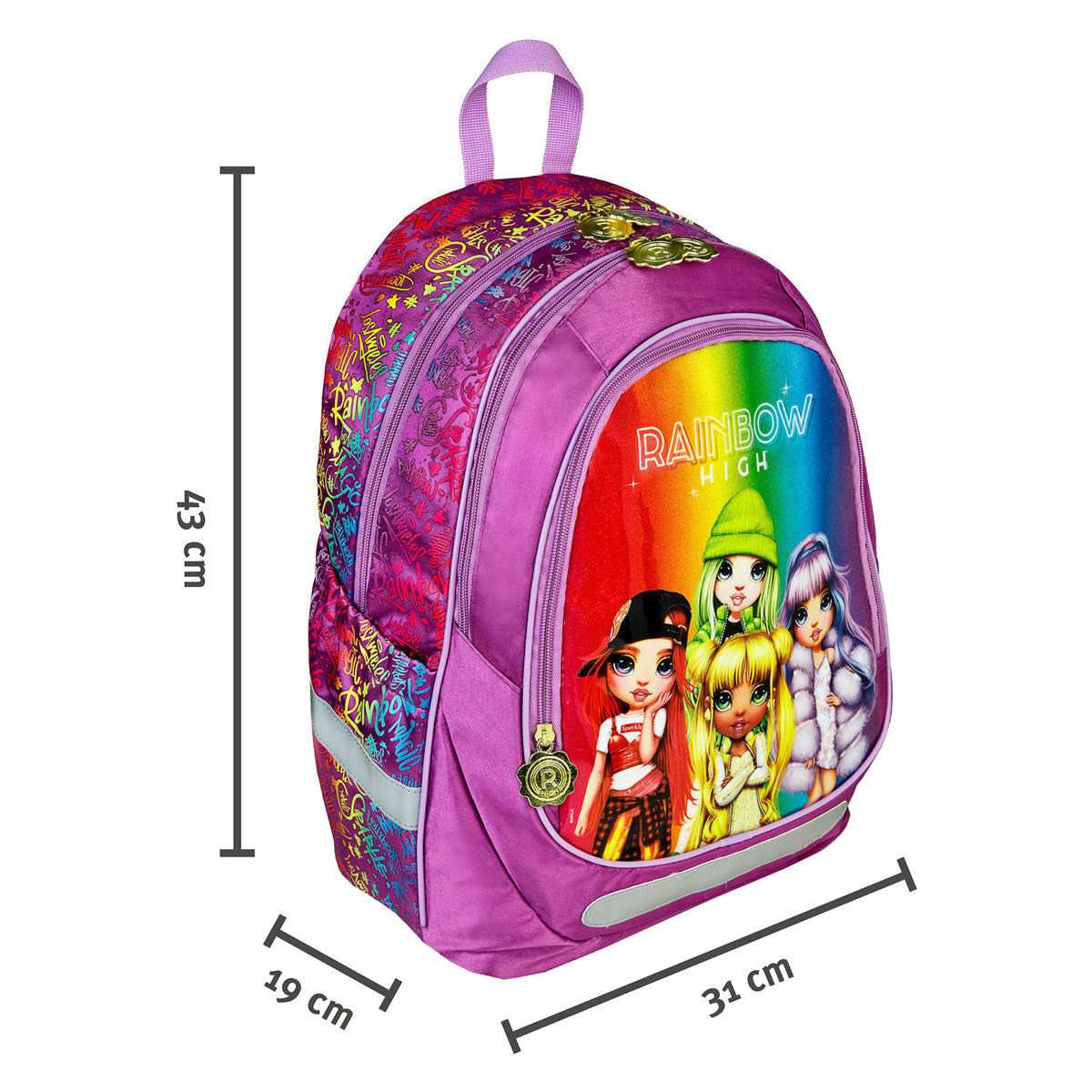 Undercover School Rucksack Rainbow High