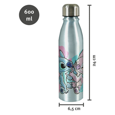 Undercover -Trinkflaschenstich Aluminium, 600 ml