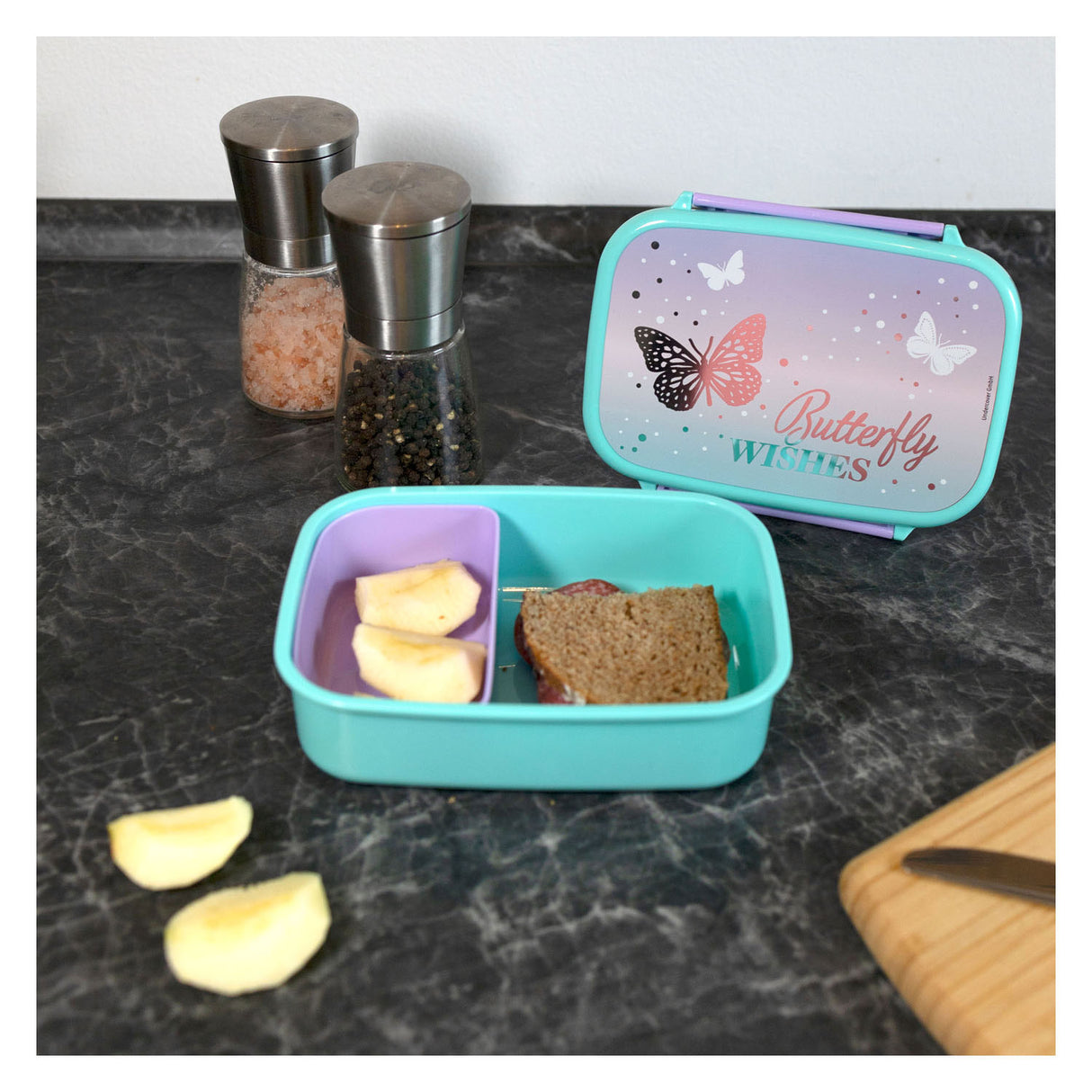Undercover Lunchbox-Schmetterlinge