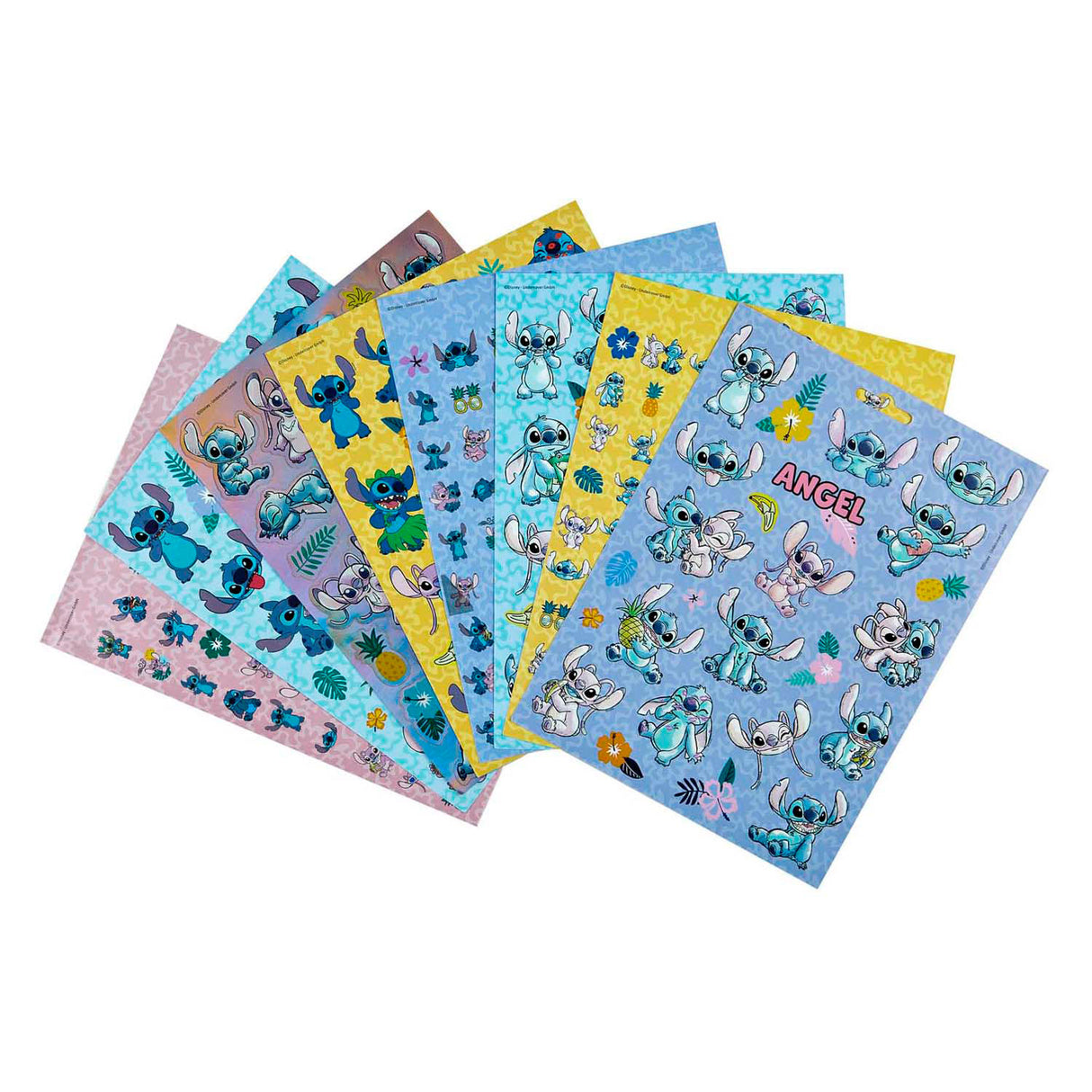 Undercover Stitch Sticker Sheets, 8st.