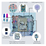 Undercover Stitch Glitter Diary Set