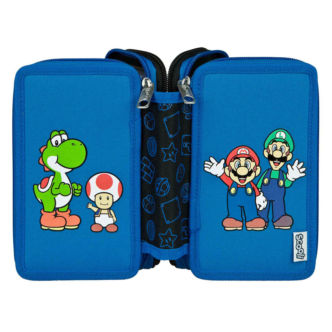 Undercover gefülltes Federmäppchen Super Mario mit 3 Fächern