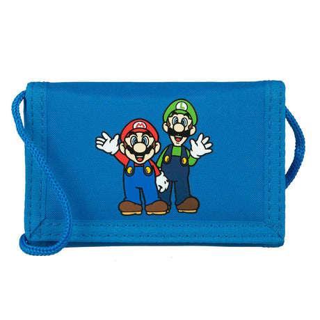Undercover-Geldbörse Super Mario blau