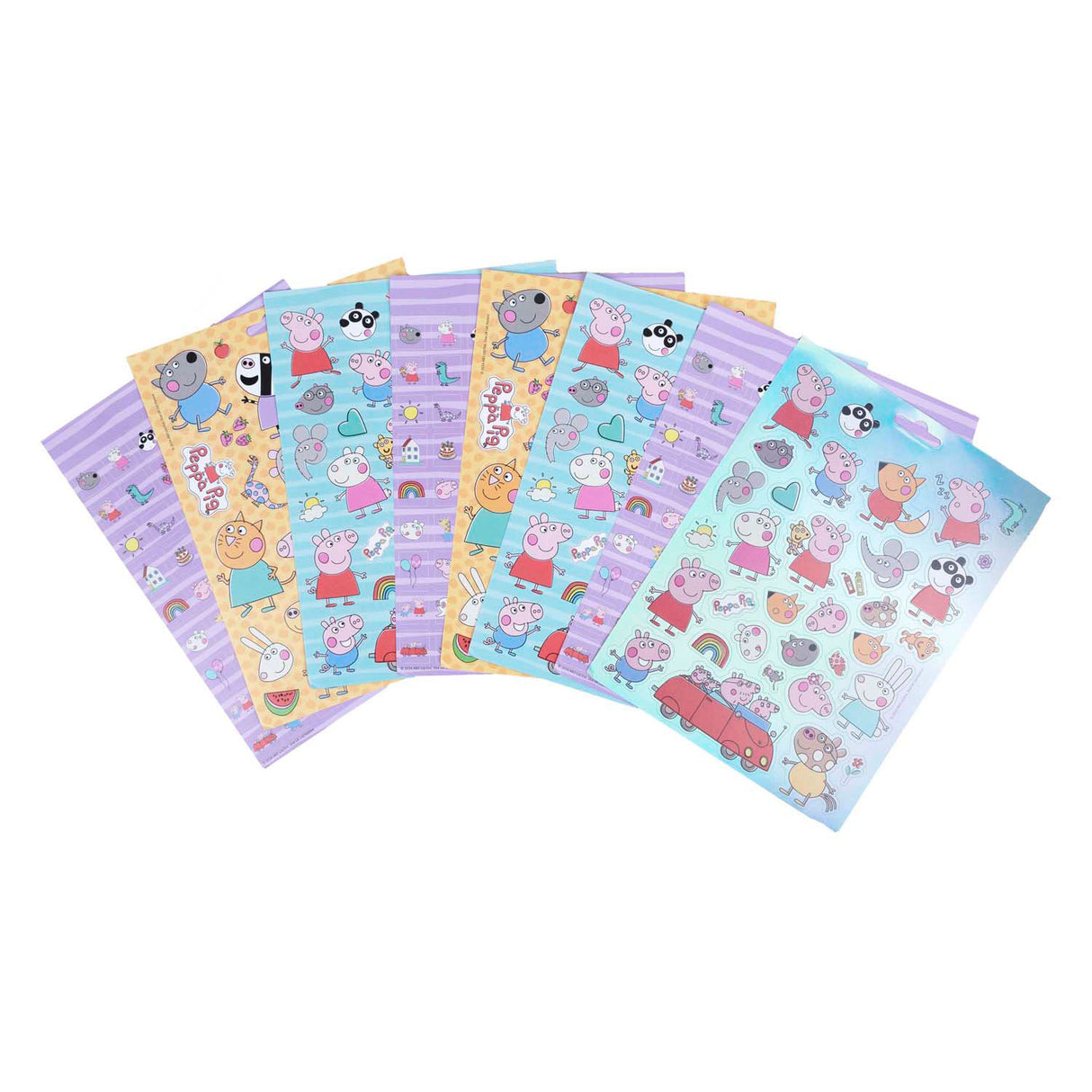 Undercover stickerboek peppa pig met 8 vellen