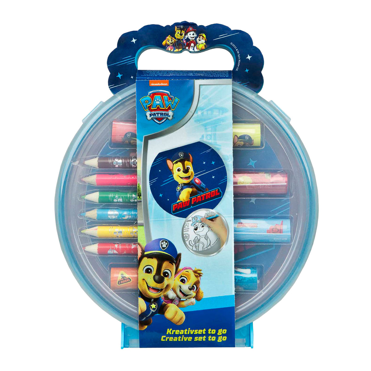 Undercover Paw Patrol kreatives Bastelset in Tragetasche für Kinder.