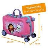 Gabby's Dollhouse Gabby #039; s Dollhouse Ride-On Trolley 47.5x23x32 cm Pink Purple