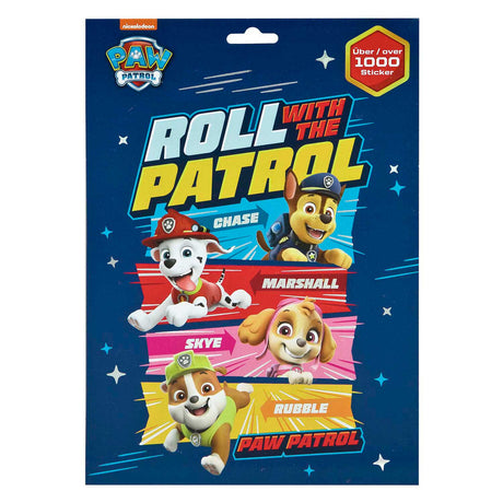 Undercover-Aufkleberbögen Paw Patrol – 1000 Stück.