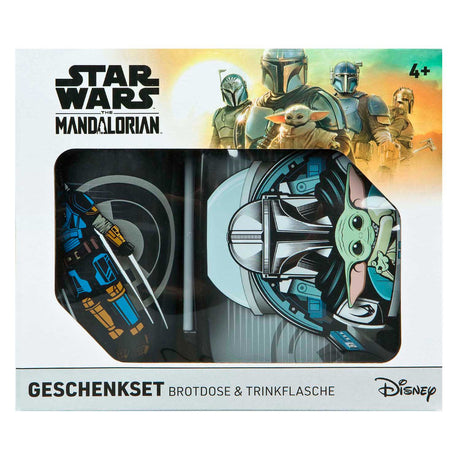 Undercover Star Wars-Serie – Set aus Lunchbox und Flasche – Schwarz – 500 ml
