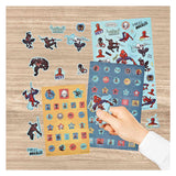 Undercover super sticker set spiderman - 500+st.