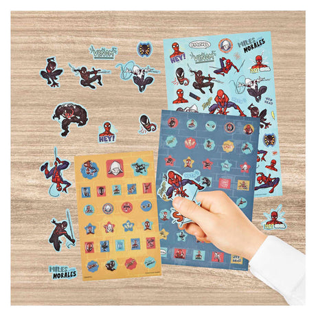 Undercover super sticker set spiderman - 500+st.
