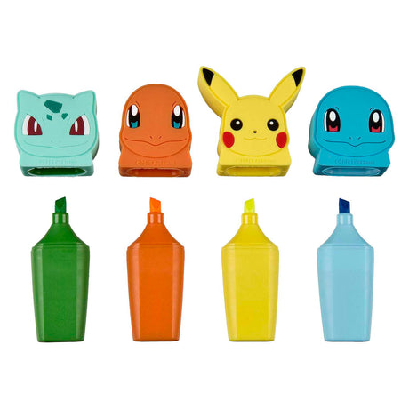 Undercover Mini-Textmarker Pokemon – 4 Stk.