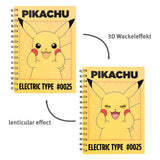 Pokémon Pokemon 3D-Notizbuch A5