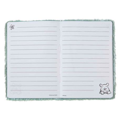 Undercover Plüsch-Notizbuch A5 Winnie Puuh