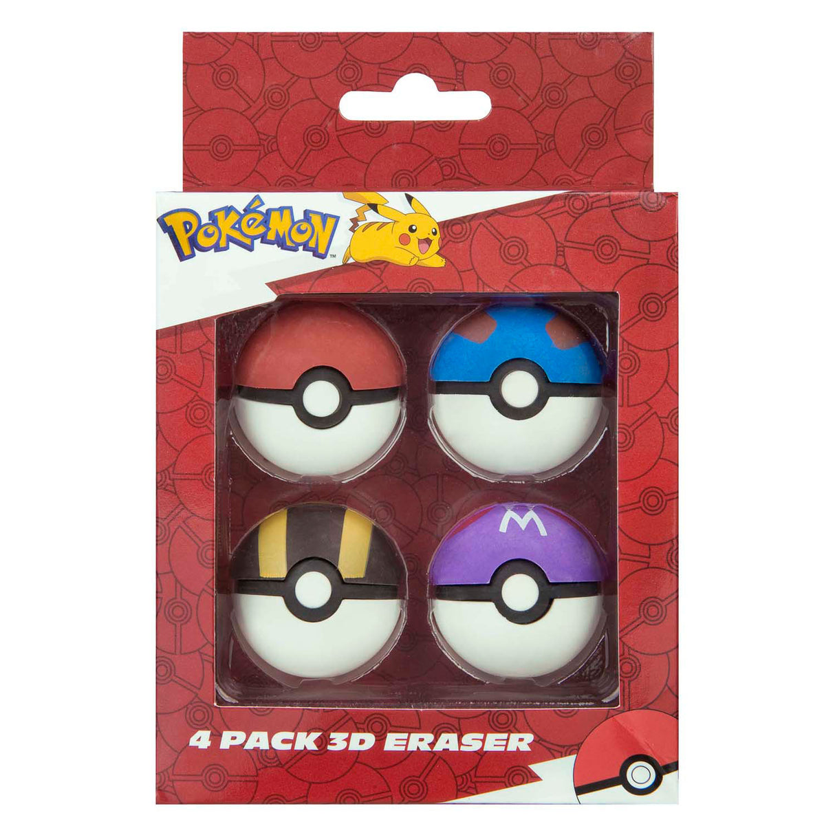 Undercover Radiergummi-Set Pokémon – 4-tlg.