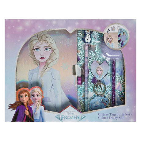 Undercover Glitzer-Tagebuch-Set Frozen - 6-tlg.