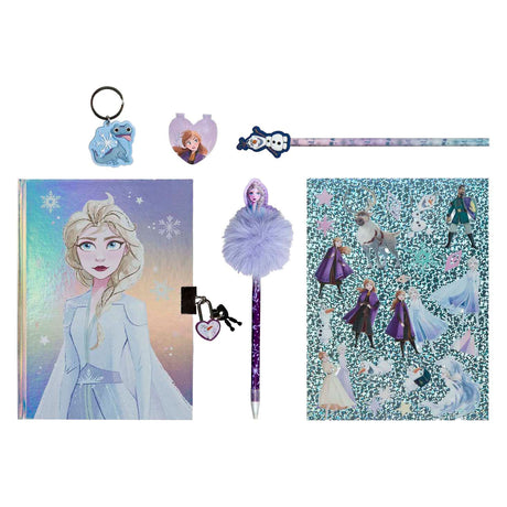 Undercover Glitzer-Tagebuch-Set Frozen - 6-tlg.