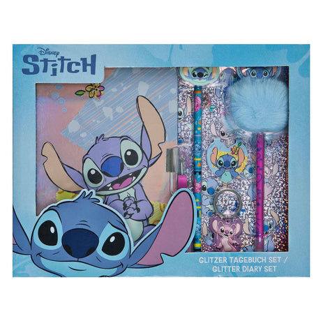 Undercover-Glitzer-Tagebuch-Set, Stich – 6-tlg.
