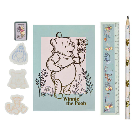 Undercover-Notizen-Set im Beutel Winnie the Pooh - 7-tlg.