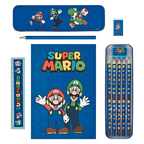 Undercover Briefpapier-Set Super Mario - 11-tlg.