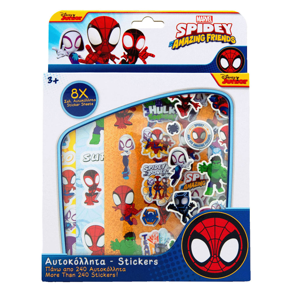 Spidey stickers set, 240st.