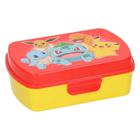 Lustige rote Pokémon-Sandwichbox aus Kunststoff