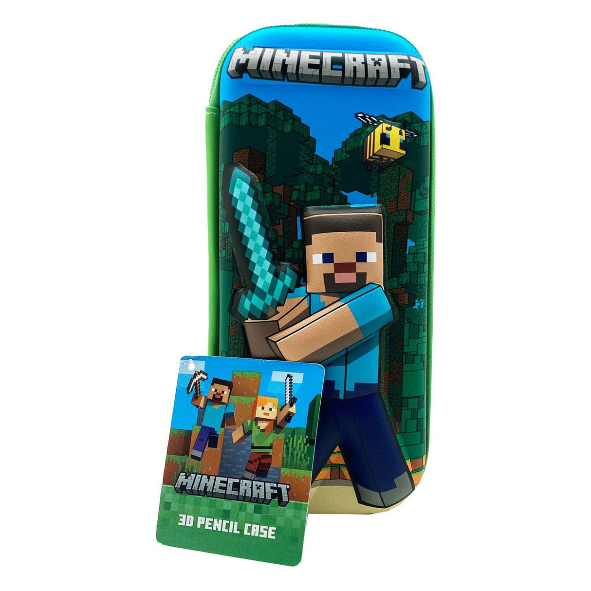 Minecraft 3D Federmäppchen