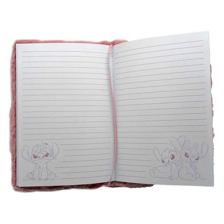 Stitch Plüsch-Notizbuch Stitch Angel