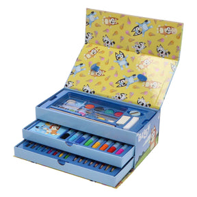 Toyland blaufarbenes Kofferset - 52-tlg.