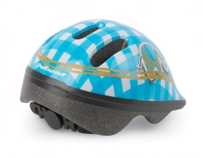 Polisport PolispGoudt Kinderhelm Elephant. Dimensione: xxs (44 48 cm), colore: bluew bianco