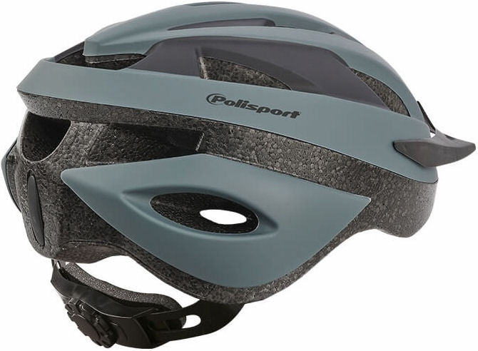 Polisport Fahrradhelm Sportrid MTB M (54-58 cm) - Dunkelgrau Matt Schwarz