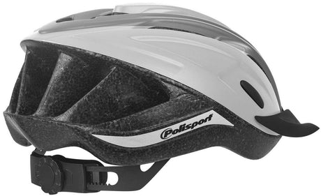 Polisport Ride in Bicycle Helmet M 54-58 cm Grigio bianco