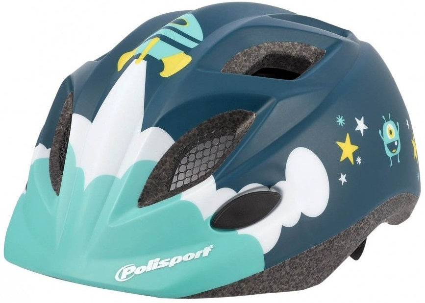 Polisport Fahrradhelm Raumschiff XS 48-52 cm dunkelblauw