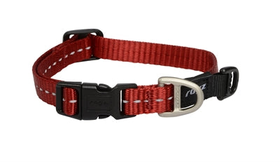 Rogz pro psy Nitelife Collar Red