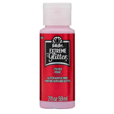 Folkart • Extrem glitzernde Acrylfarbe Rot 59 ml