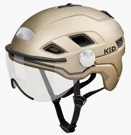 KED-Fahrradhelm B-Fish X-Lite M (52-58 cm) Gold Metallic Matt