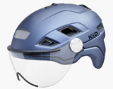 Casque de vélo ked b-fish x-lite m (52-58 cm) bleu métallique Matt