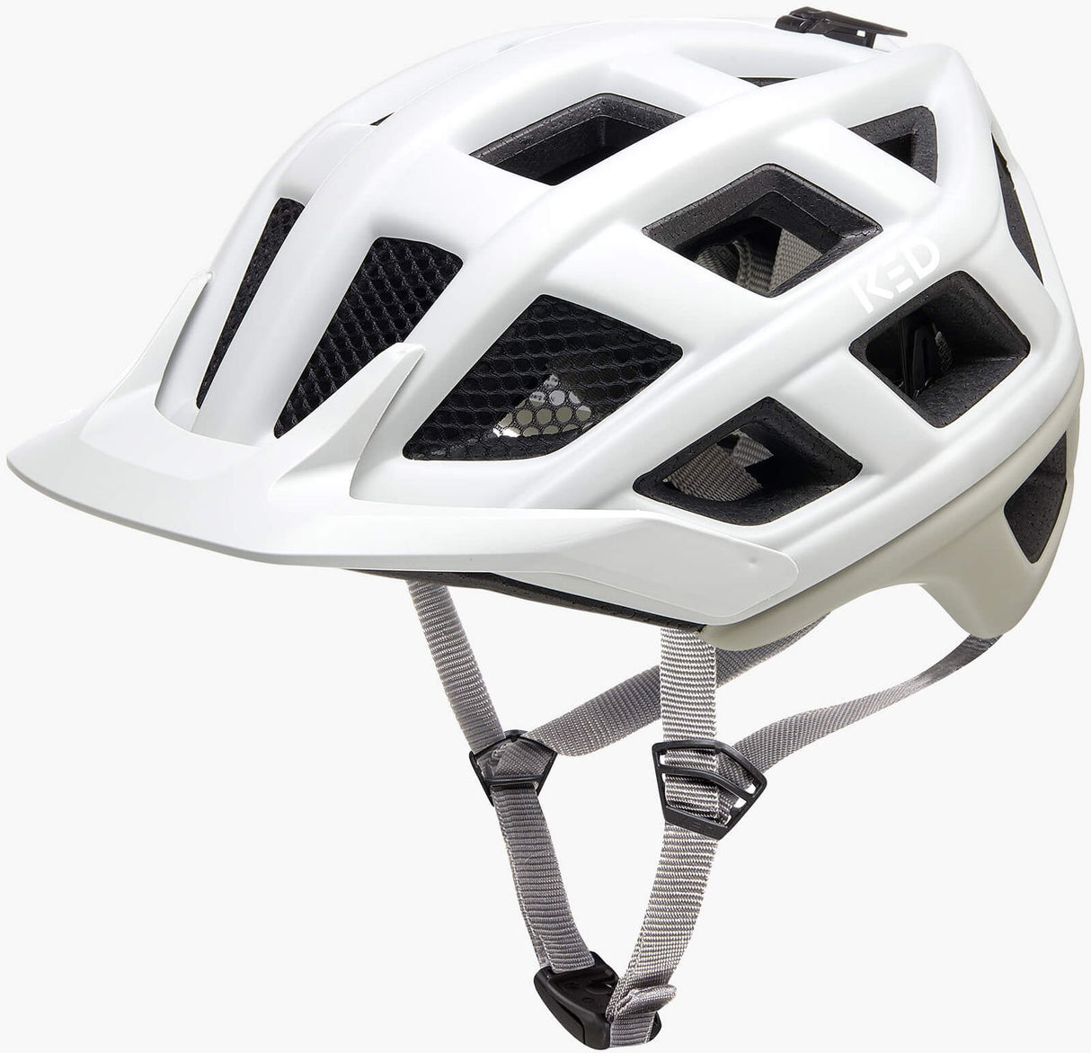 Ked Fahrradhelm Crom L 57-62 cm - grauer dunkelgrauer Matt