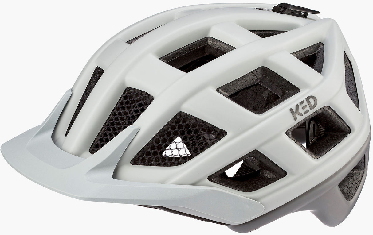 Ked Fahrradhelm Crom L 57-62 cm - grauer dunkelgrauer Matt