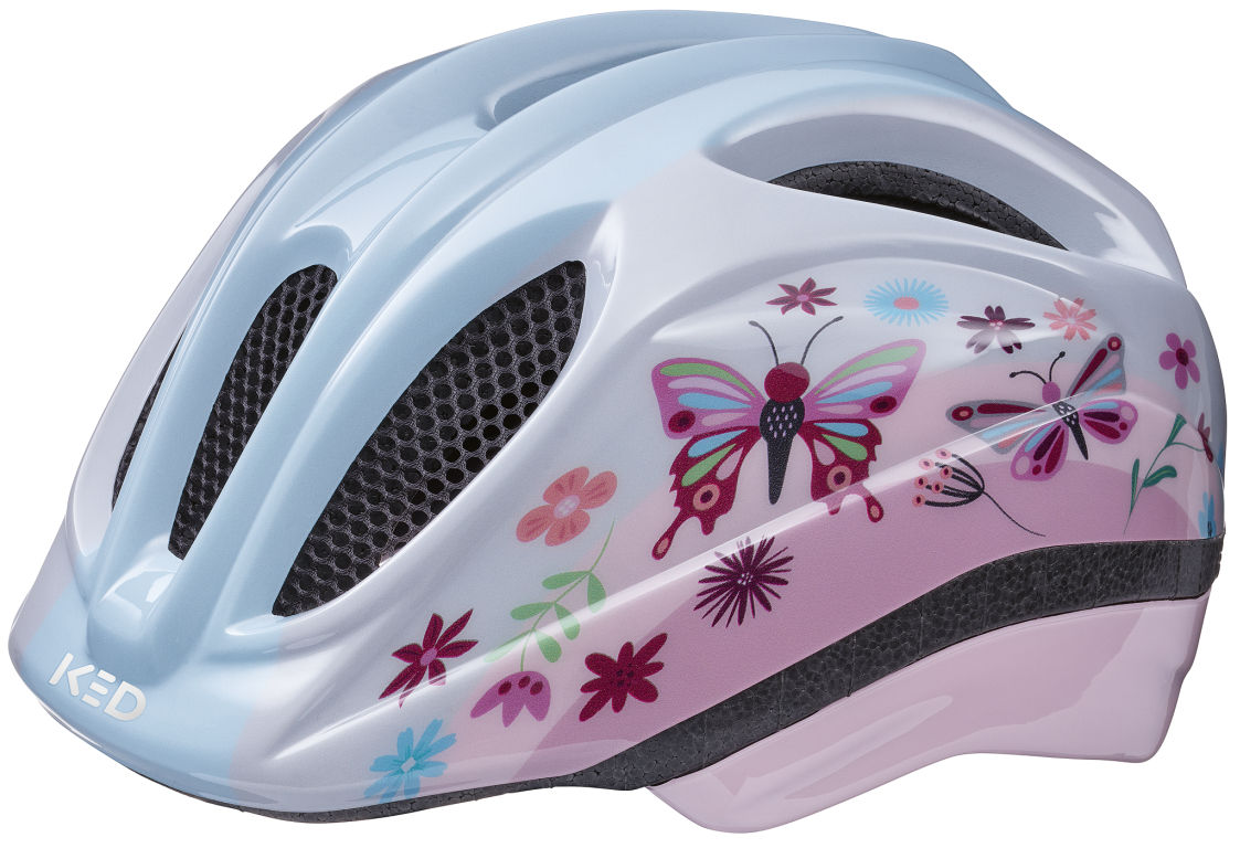 Ked Bicycle Casque Meggy II Trend S (46-51 cm) papillon brillant