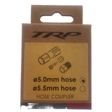 Tektro Trp Bremsschlauchverbinder Trp Kabelkupplungsset Ti1,3 f. 5,0-mm-Kabel