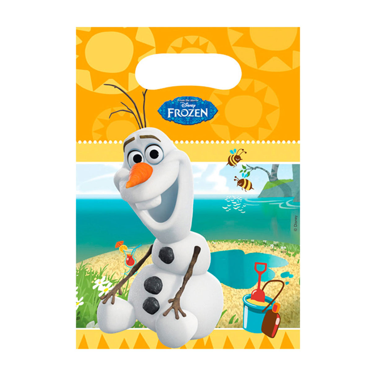 Folat BV Frozen Olaf uddeler poser, 6 ..