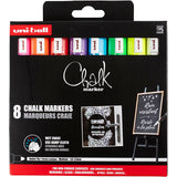 Uni-Posca-Kreidemarker, Strichstärke 1,8–2,5 mm, 8 Stück 1 Box
