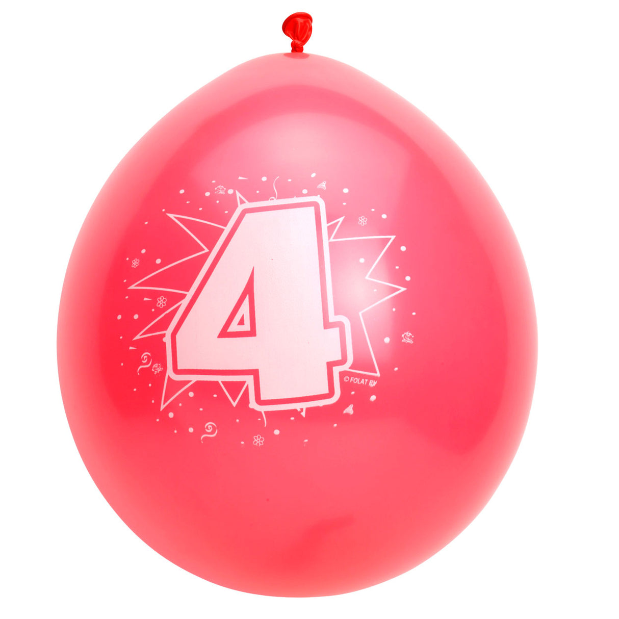Folat BV Figure Balloons 4 Jahre, 8..