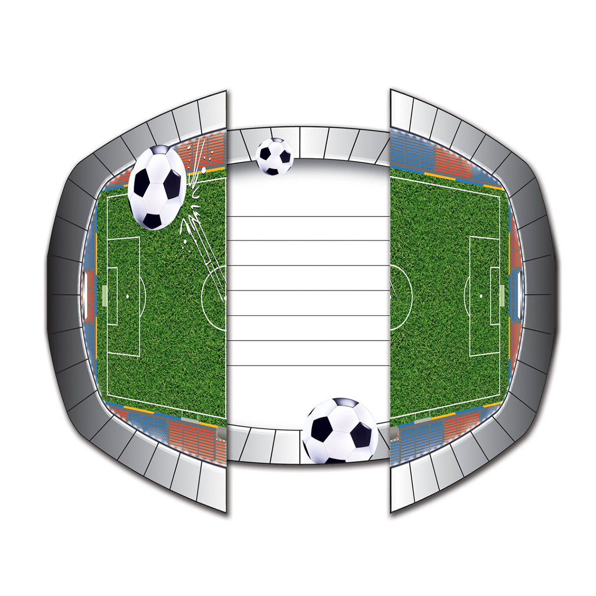 Folat BV Voetbal Einladungen, 8st.