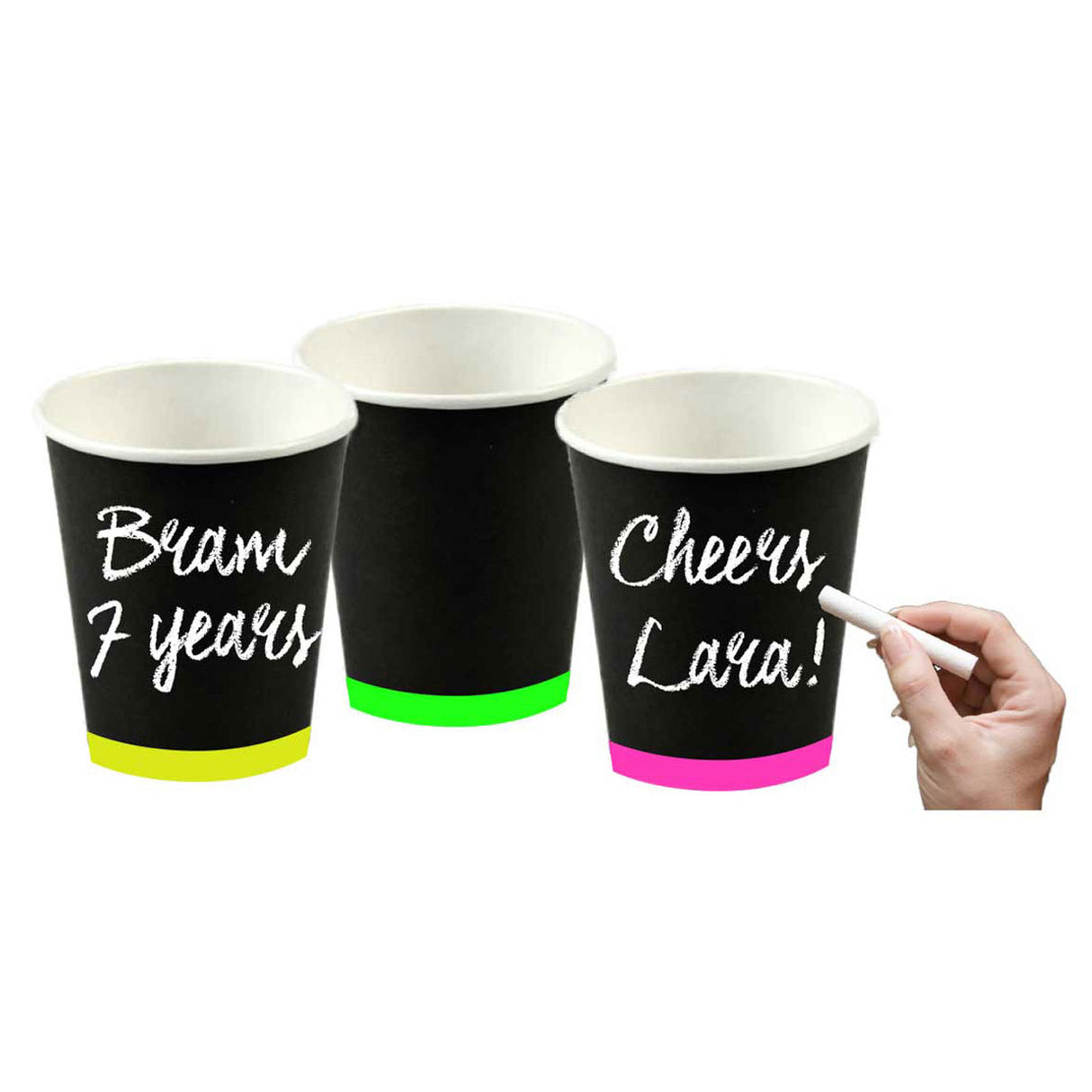 Folat bv beschreibbare Becher, 6 Stk.