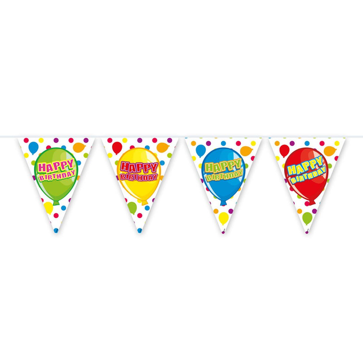 Folat bv Happy Birthday-Flaggenlinie, 6 mtr.