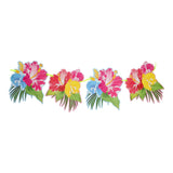 Folat bv Girlande aus tropischen Blumen, 6 Meter.