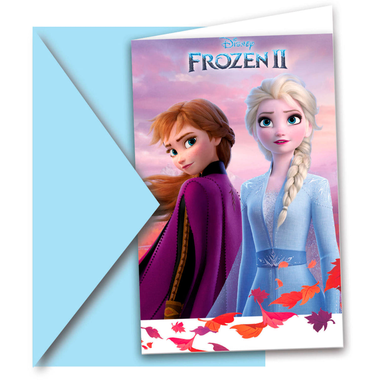 Disney Frozen 2 Inbjudningar, 6: e.