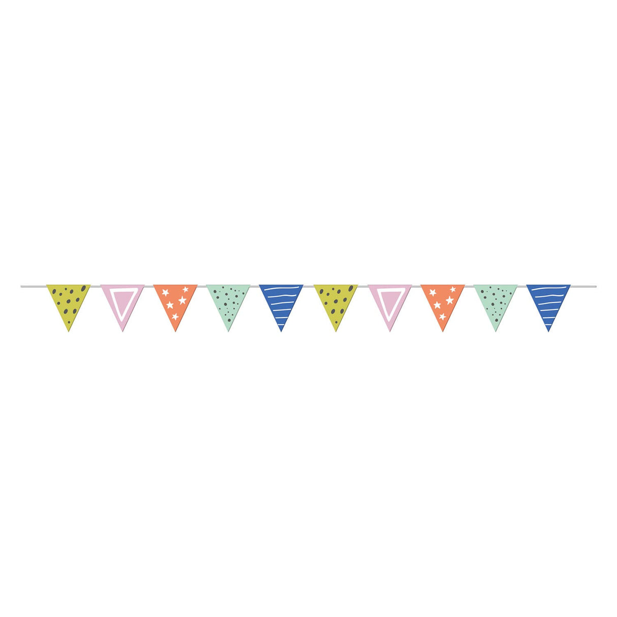 Folat bv Papierfahnenlinie Eco Party 6 Meter