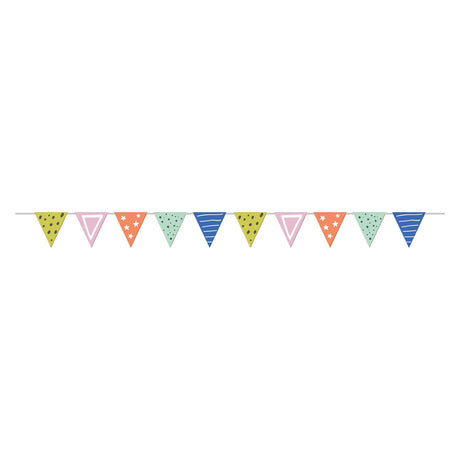 Folat bv Papierfahnenlinie Eco Party 6 Meter